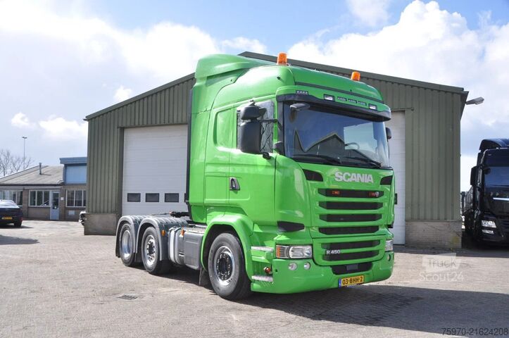 Standard-SZM Scania R450 6X2 2016 RETARDER LIFT-STUURAS