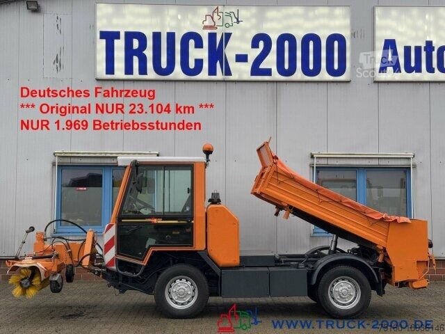 Trosmerni prekucnik Multicar Kiefer Boki Winterdienst Streuer + Besen 23 TKM