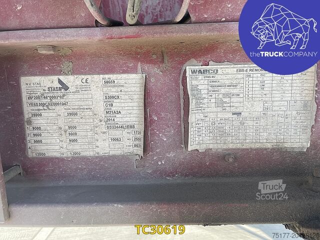 Tipper Stas 28m3 geïsolleerd Insulated