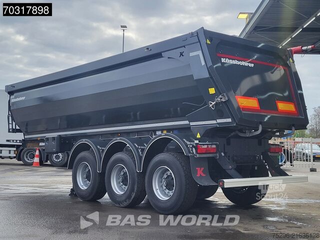 Tipper Kässbohrer XS 3 axles NEW 2x Liftaxles 24m3 Steel Tipper