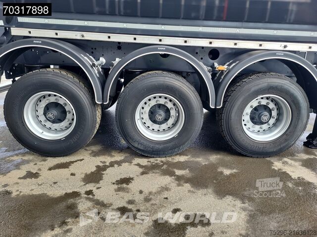 Tipper Kässbohrer XS 3 axles NEW 2x Liftaxles 24m3 Steel Tipper