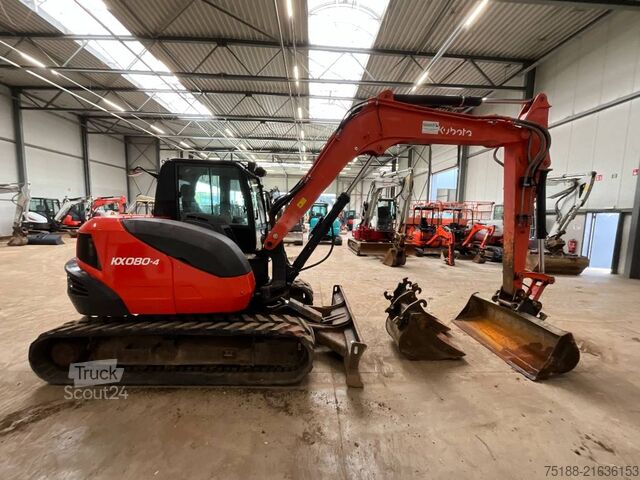 Midi graafmachine Kubota KX 080-4