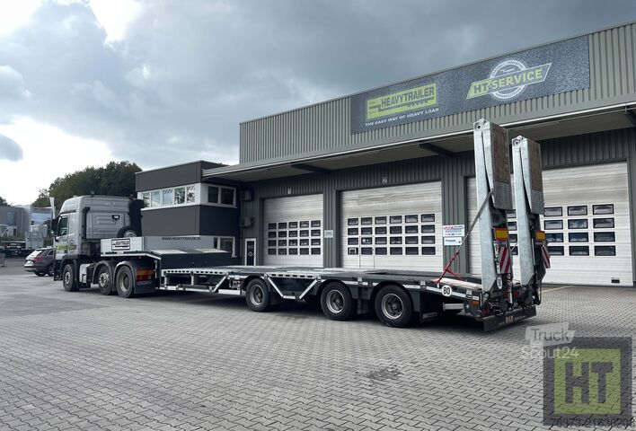 Semirimorchio ribassato per il trasporto di macchine edili Faymonville MAX Trailer 3-A-Tele-Semi-Radmul.-Rampen