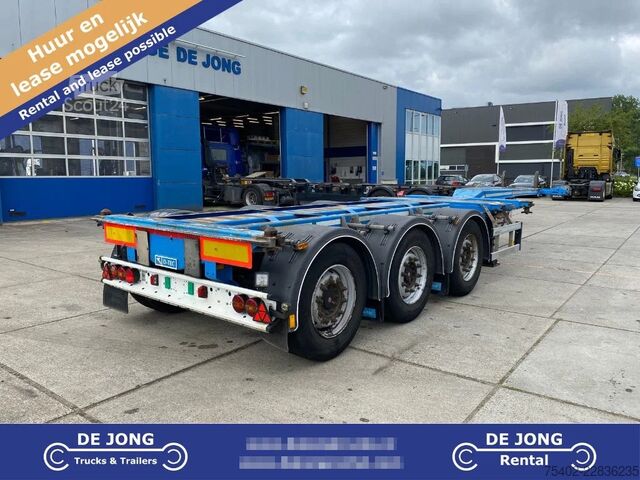 Kontejnerski transport D-TEC FT-LS-S / 3x Extendable / 1x Lift Axle / SAF + ...