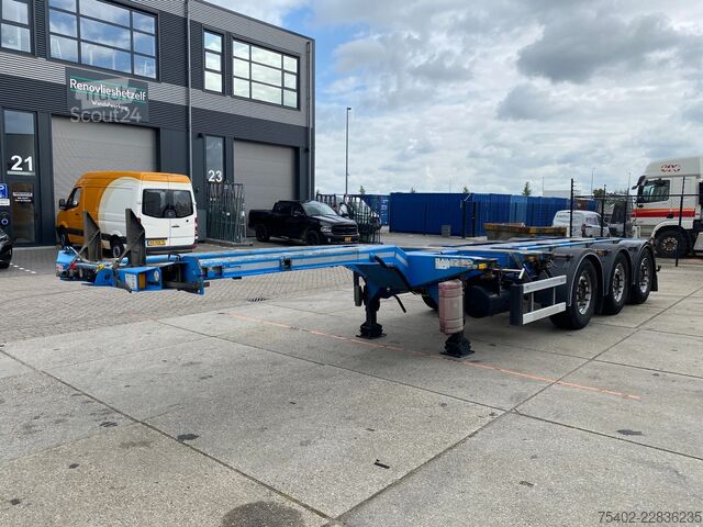 Kontejnerski transport D-TEC FT-LS-S / 3x Extendable / 1x Lift Axle / SAF + ...