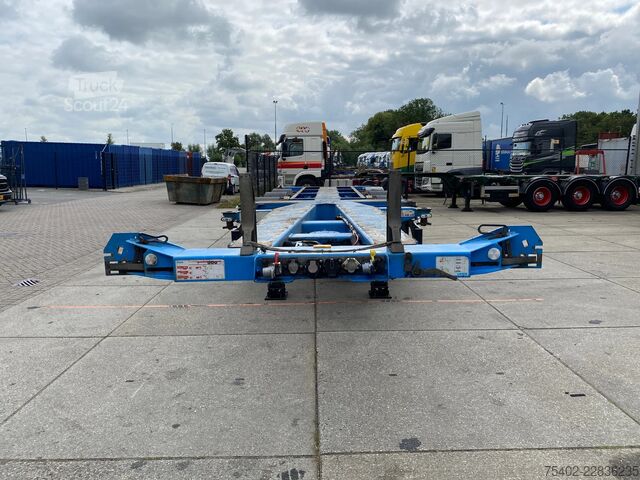 Kontejnerski transport D-TEC FT-LS-S / 3x Extendable / 1x Lift Axle / SAF + ...