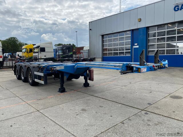 Kontejnerski transport D-TEC FT-LS-S / 3x Extendable / 1x Lift Axle / SAF + ...