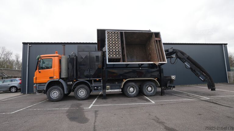 Відсмоктувач Mercedes-Benz ACTROS 4144 8X4 RSP 10M3 SAUGBAGGER SUCTION VACUUM