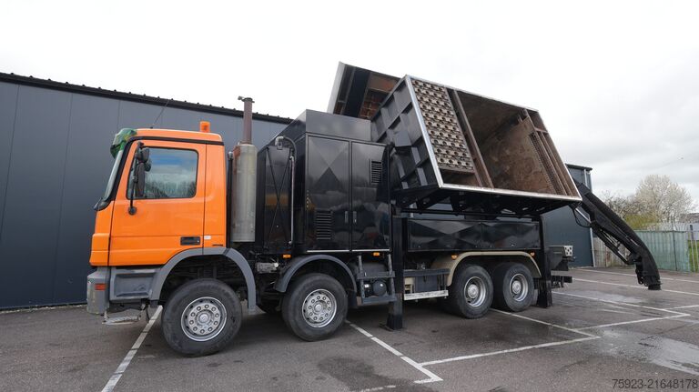 Відсмоктувач Mercedes-Benz ACTROS 4144 8X4 RSP 10M3 SAUGBAGGER SUCTION VACUUM