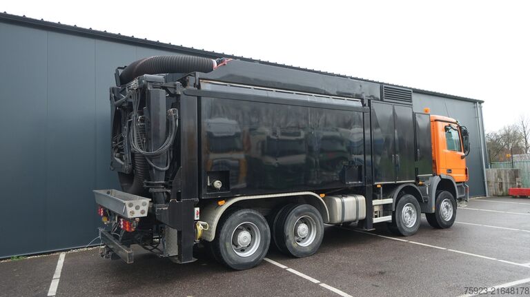 Відсмоктувач Mercedes-Benz ACTROS 4144 8X4 RSP 10M3 SAUGBAGGER SUCTION VACUUM
