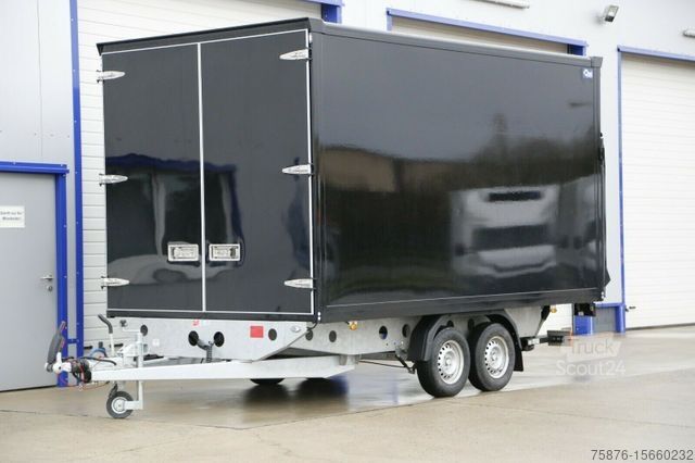 Причіп-фургон BLYSS Kofferanhänger Ladebordwand 430x220x230 3500kg