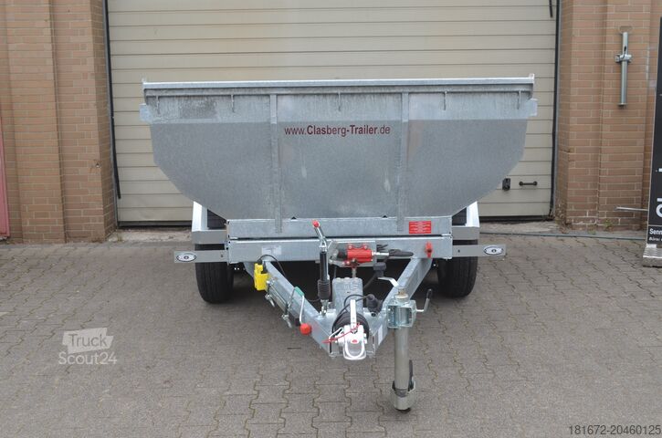 Kippanhänger CL Trailer 3500 Kg Muldenkipper Stahl verzinkt