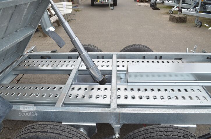 Kippanhänger CL Trailer 3500 Kg Muldenkipper Stahl verzinkt