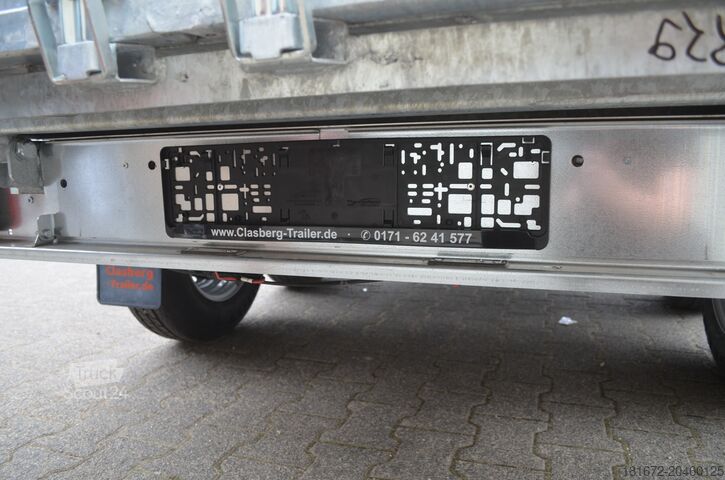 Kippanhänger CL Trailer 3500 Kg Muldenkipper Stahl verzinkt