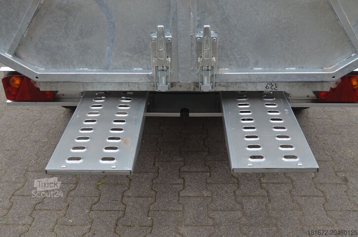 Kippanhänger CL Trailer 3500 Kg Muldenkipper Stahl verzinkt
