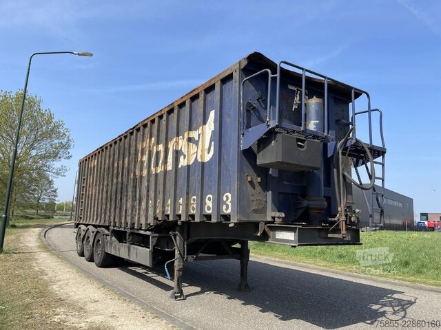 Avfallsbil LAG O-3-TIP 40 56m3 / Discbrakes / NL Trailer