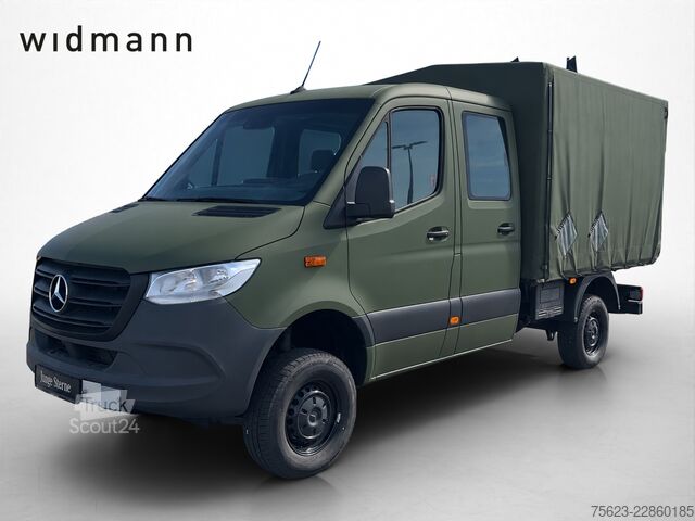 Transporter mit Pritsche & Plane Mercedes-Benz Sprinter 319 CDI DOKA Pritsche Plane Klima Tempomat