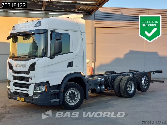 Fahrgestell mit Fahrerhaus Scania G370 G 6X2 NL-Truck chassis Lift+Steering axle ...