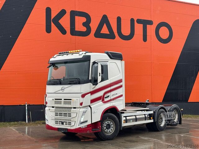 Standaard trekker Volvo FH 460 6x4 CNG / HYDRAULICS / RETARDER / TANDEM...