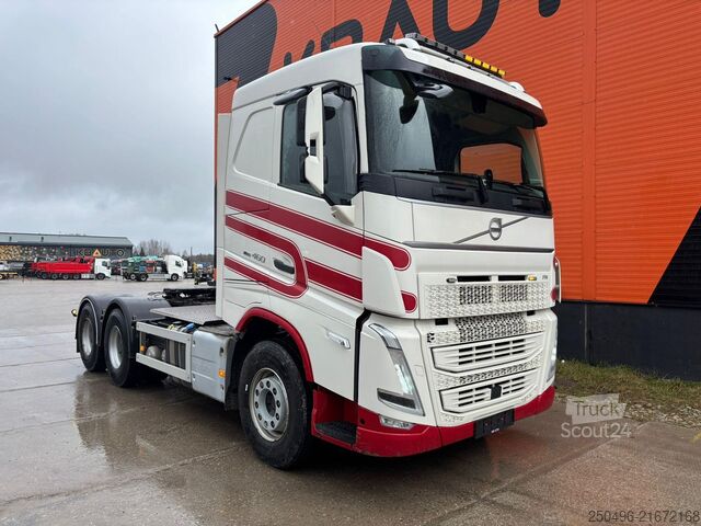 Standaard trekker Volvo FH 460 6x4 CNG / HYDRAULICS / RETARDER / TANDEM...