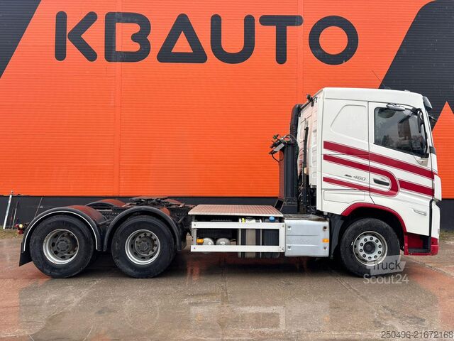 Standaard trekker Volvo FH 460 6x4 CNG / HYDRAULICS / RETARDER / TANDEM...