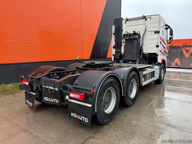 Standaard trekker Volvo FH 460 6x4 CNG / HYDRAULICS / RETARDER / TANDEM...