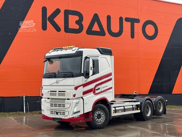 Chassis cabine Volvo FH 460 6x4 CNG / HYDRAULICS / RETARDER / TANDEM...