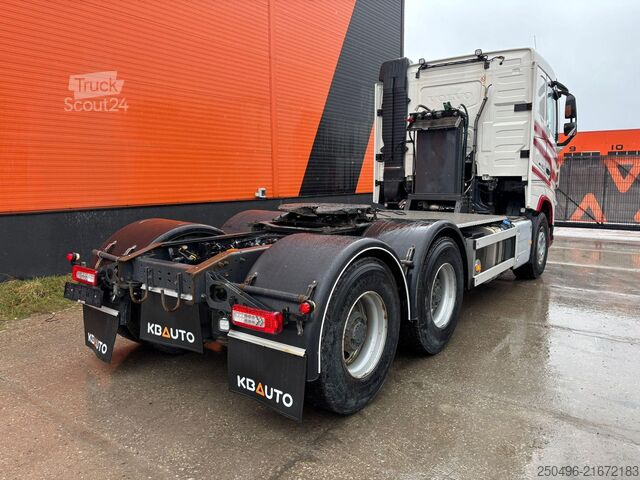Chassis cabine Volvo FH 460 6x4 CNG / HYDRAULICS / RETARDER / TANDEM...