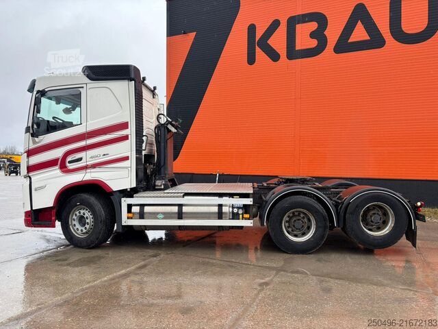 Chassis cabine Volvo FH 460 6x4 CNG / HYDRAULICS / RETARDER / TANDEM...