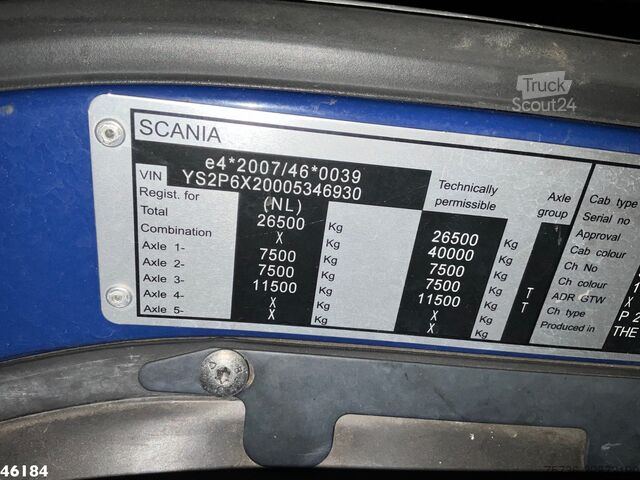 Šiukšlių surinkimo transporto priemonė Scania P 280 Euro 6 Zoeller 20m³