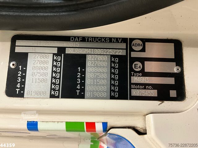 Šiukšlių surinkimo transporto priemonė DAF FAG CF 300 Euro 6 Zoeller 22m³
