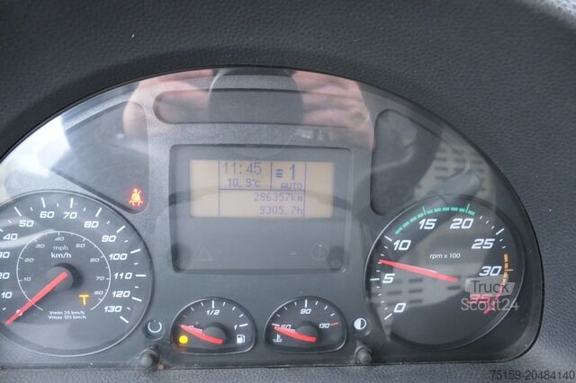 Vrachtwagen met bakwagen iveco EuroCargo ML 75 E 16 P LBW LUFT AUTOMATIK COC EURO-6