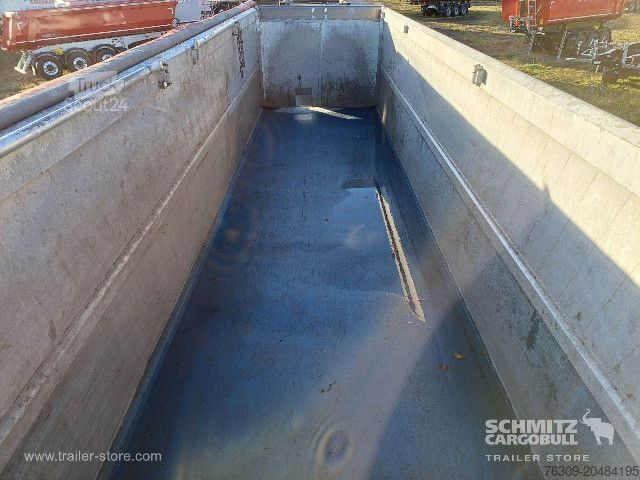 Tipper semitrailer Schmitz Cargobull Kipper Alukastenmulde 44m³