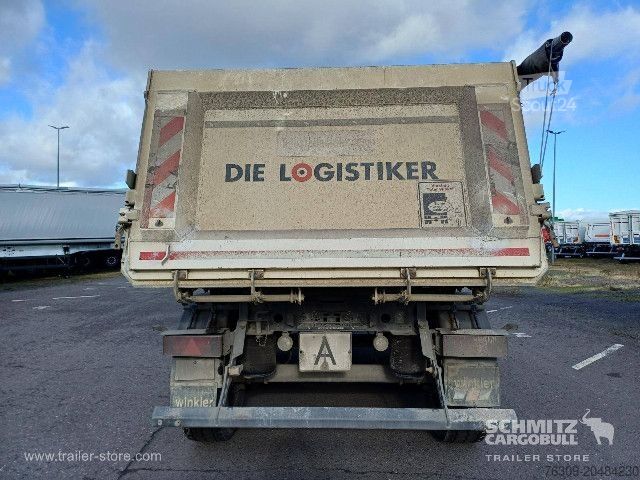 Savivartis puspriekabė Schmitz Cargobull Kipper Alukastenmulde 24m³