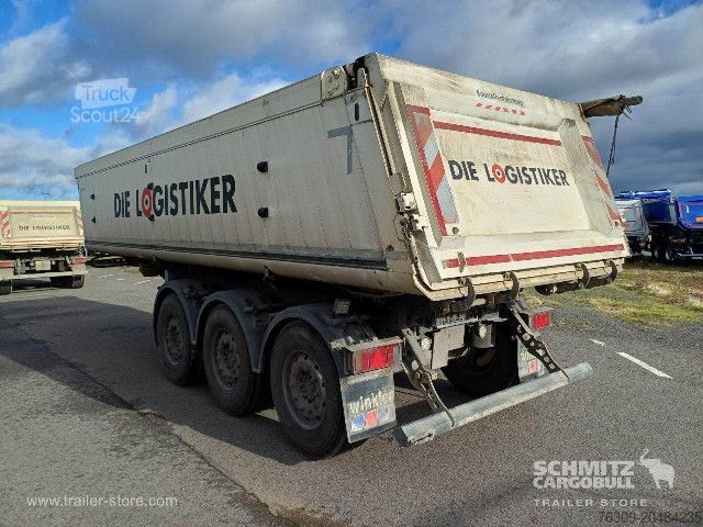 Savivartis puspriekabė Schmitz Cargobull Kipper Alukastenmulde 24m³