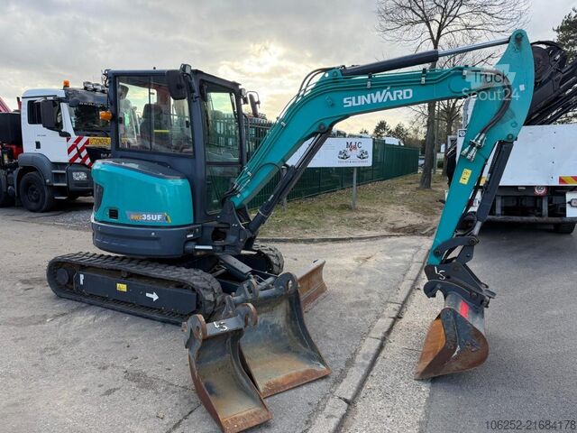 Minibagger Sunward SWE 35 UF KUBOTA ENGINE - 3.5 TONS - 2022 - 144...