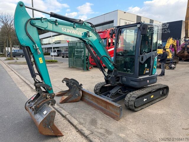 Minibagger Sunward SWE 35 UF KUBOTA ENGINE - 3.5 TONS - 2022 - 144...