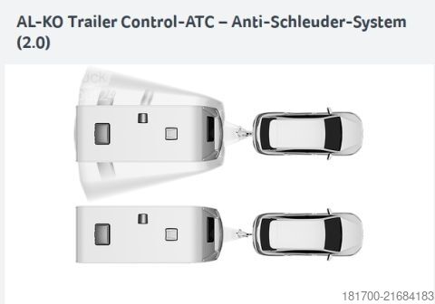 Caravane Knaus Südwind 540 UE Black Selection 1.800kg*ATC*Duschausbau