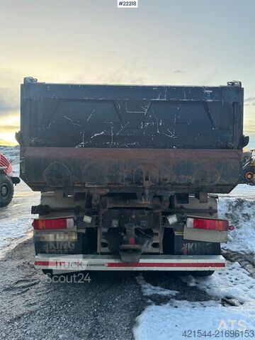 Tipper Scania R560 6x4 snow-prepared tipper truck