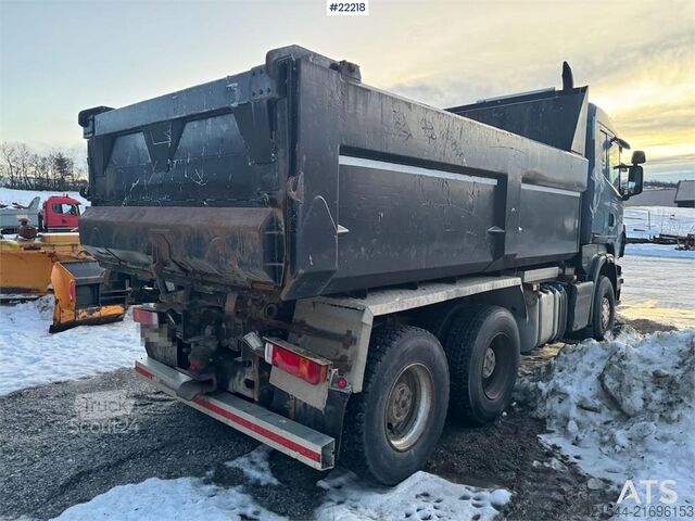 Tipper Scania R560 6x4 snow-prepared tipper truck