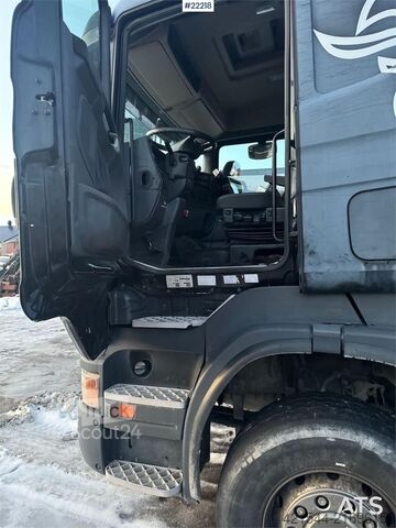 Tipper Scania R560 6x4 snow-prepared tipper truck
