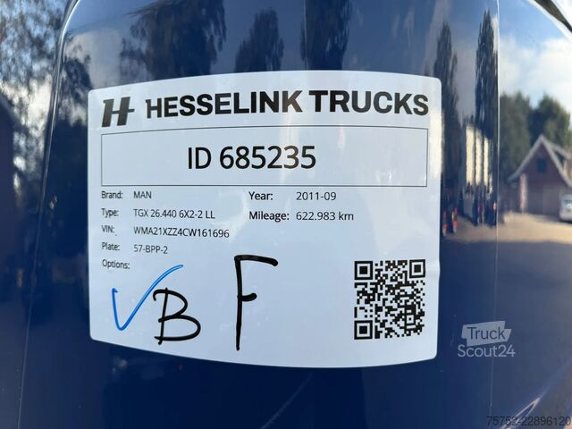 Σύστημα BDF MAN TGX 26.440 BDF AHK Retarder Standairco 622.980K...