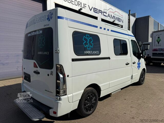 Ambulancia Renault Master **EURO 5-BELGIAN ORIGINE-AIRCO**