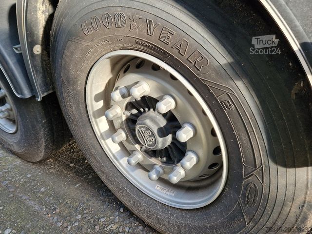 Tipper semitrailer WIELTON Alu-Kastenmulde 51m³ BULK Master Kombitür