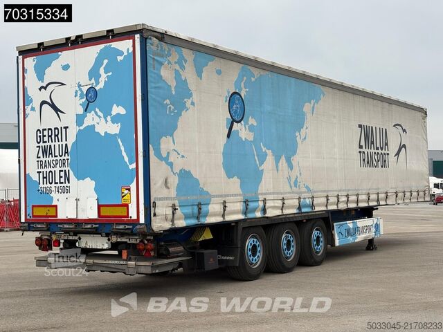 Bīdāmie tentiņi Krone SD Ladebordwand TUV 11/26 Palletkasten LBW