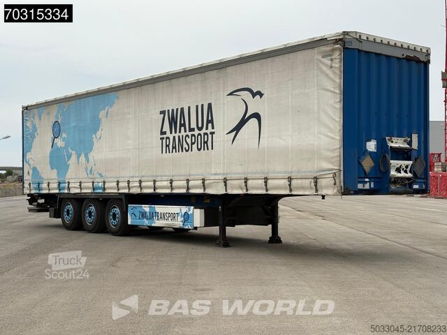 Bīdāmie tentiņi Krone SD Ladebordwand TUV 11/26 Palletkasten LBW