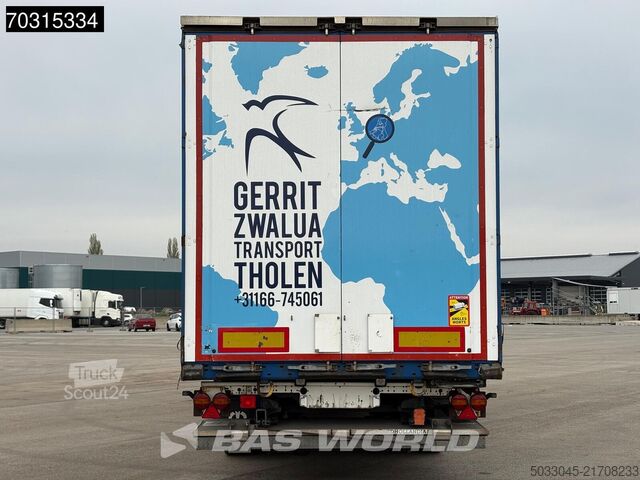 Bīdāmie tentiņi Krone SD Ladebordwand TUV 11/26 Palletkasten LBW