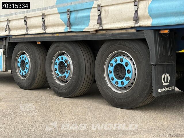 Bīdāmie tentiņi Krone SD Ladebordwand TUV 11/26 Palletkasten LBW