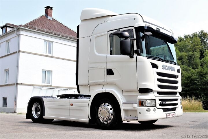 Τυπική μονάδα τράκτορα Scania R490  E6 Retarder HighLine Alu Felgen Reifen 14mm