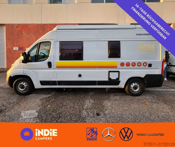 Kastenwagen Wohnmobil / Campervan Fiat Ducato Weinsberg Carabus 600 K | Aufstelldach| 2024 | Euro 6